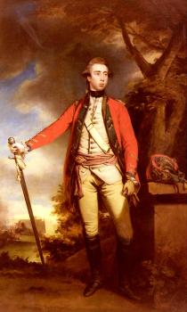Joshua Reynolds : Portrait Of George Townshend, Lord Ferrers